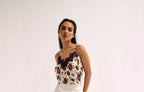 Printed Satin Top