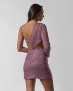 Pink-Purple Mini Dress