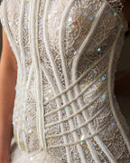 Lustrous Pearl White Dress