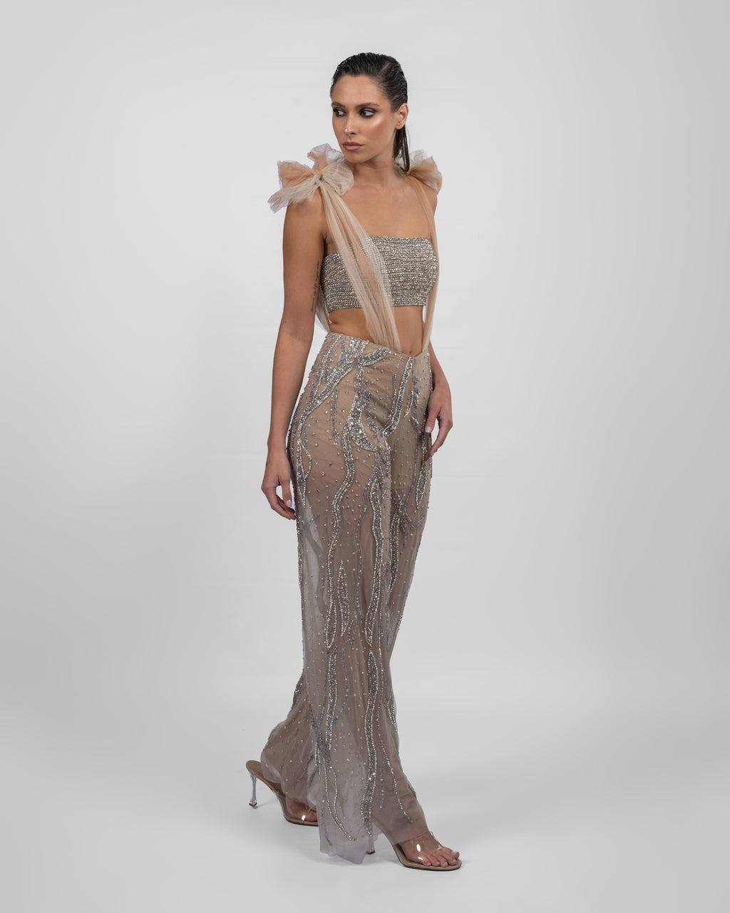 Divine Silver Jumpsuit