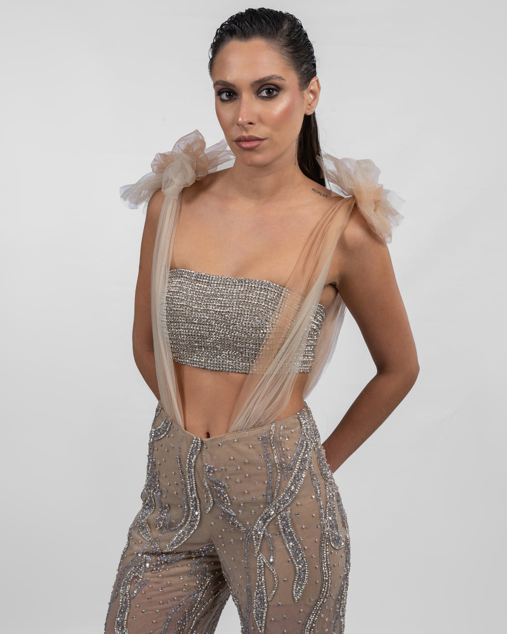 Divine Silver Jumpsuit