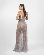 Luxurious Silver Dress