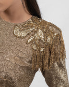 Majestic Golden Fringes Set