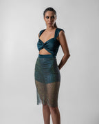 Striking Petrol-blue Set