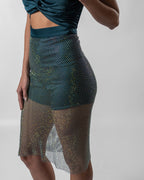 Striking Petrol-blue Set