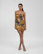 Iconic Multi-colored Floral Dress