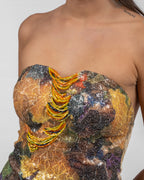 Iconic Multi-colored Floral Dress