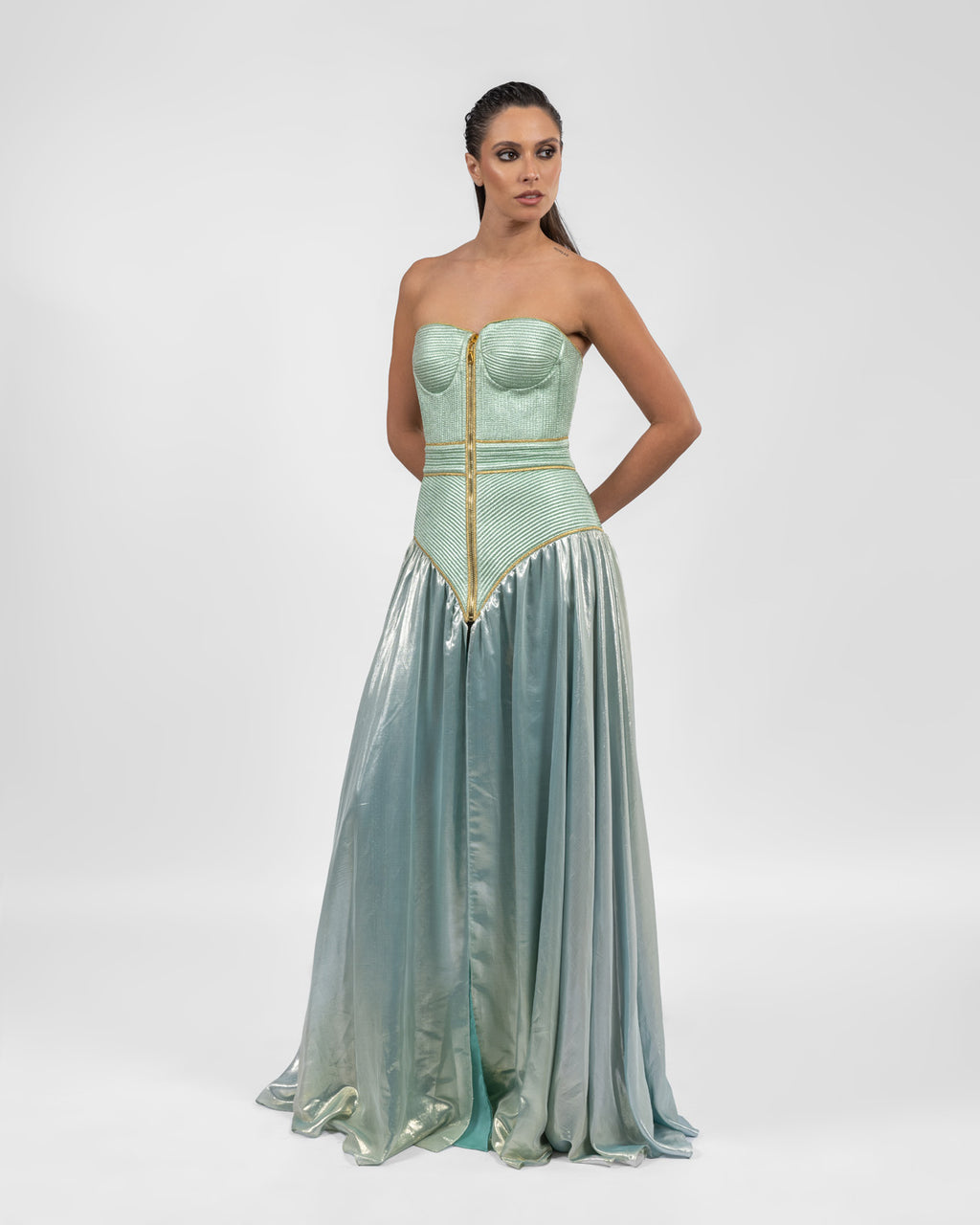 Enchanting Pastel Pistachio Dress