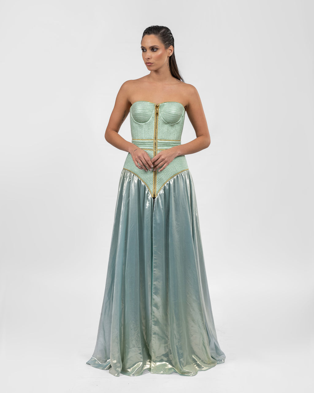 Enchanting Pastel Pistachio Dress