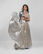 Celestial One-shoulder White Dress