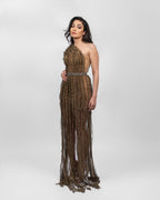 Enchanting Olive Dress
