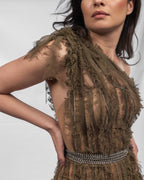 Enchanting Olive Dress