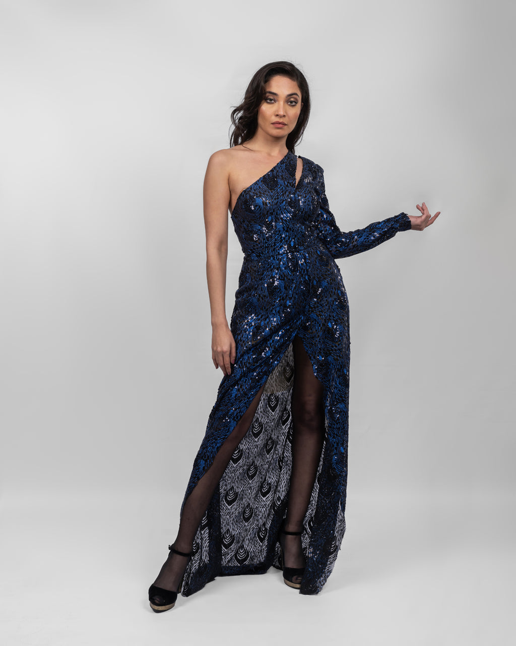 Glamorous Royal Blue Dress