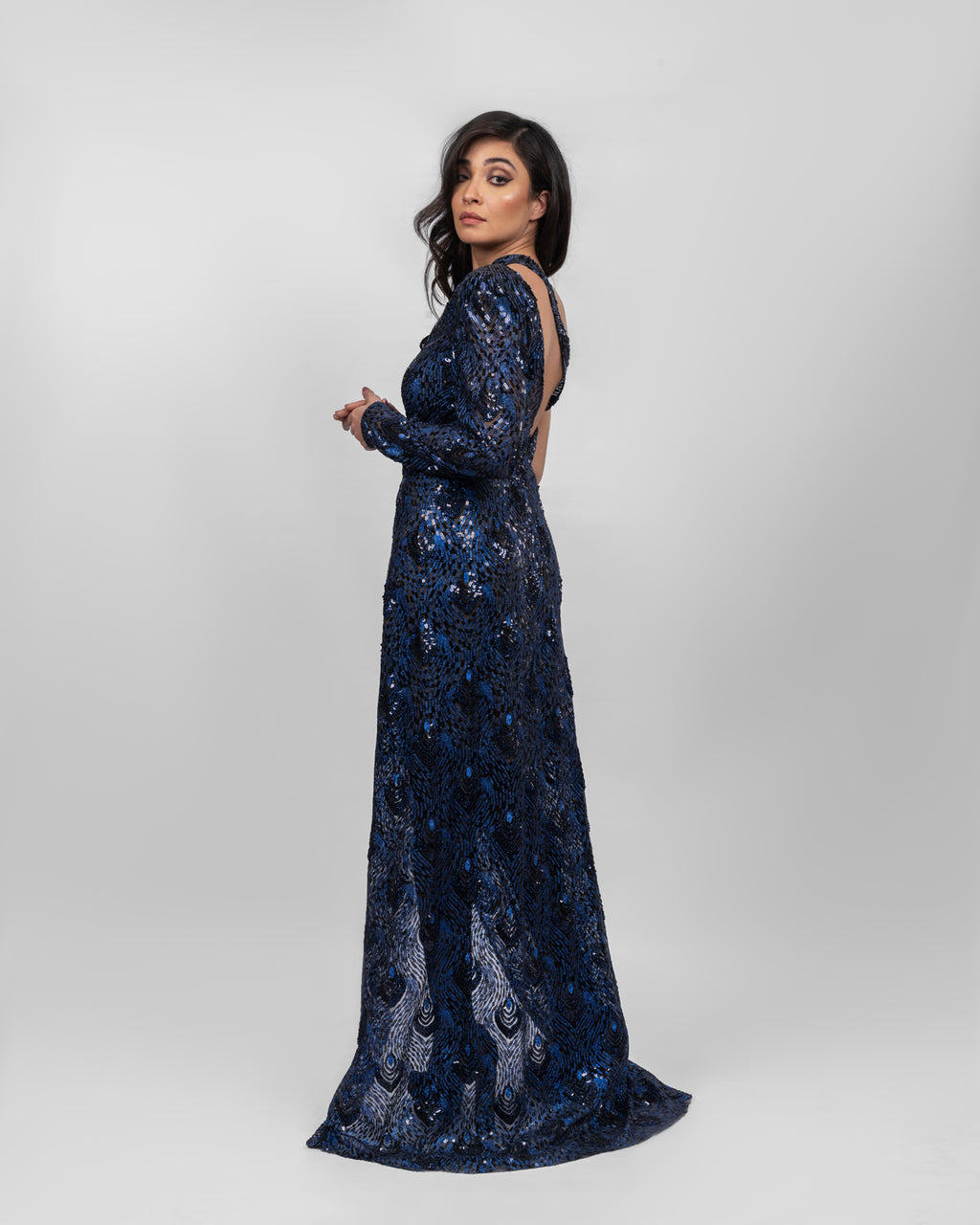 Glamorous Royal Blue Dress
