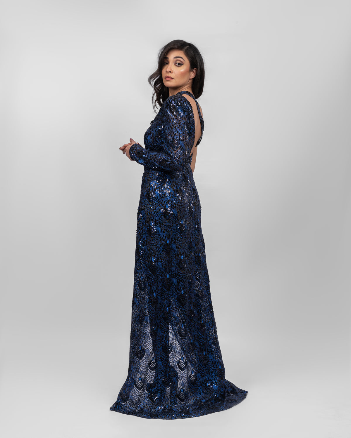 Glamorous Royal Blue Dress