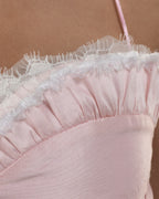 Chic Pink Corset Top