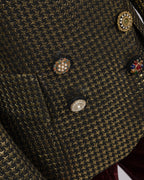 Brocade Fitted Blazer