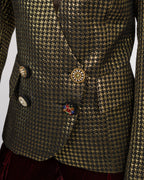 Brocade Fitted Blazer