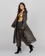 Organza Trench Coat
