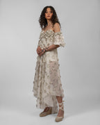 Off-White Asymmetric Dress