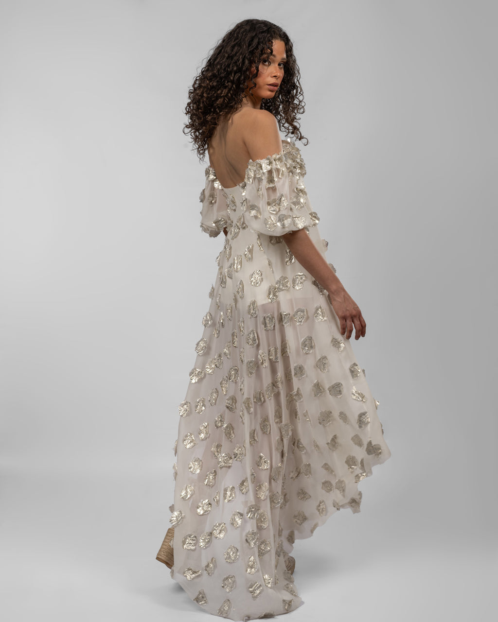 Off-White Asymmetric Dress