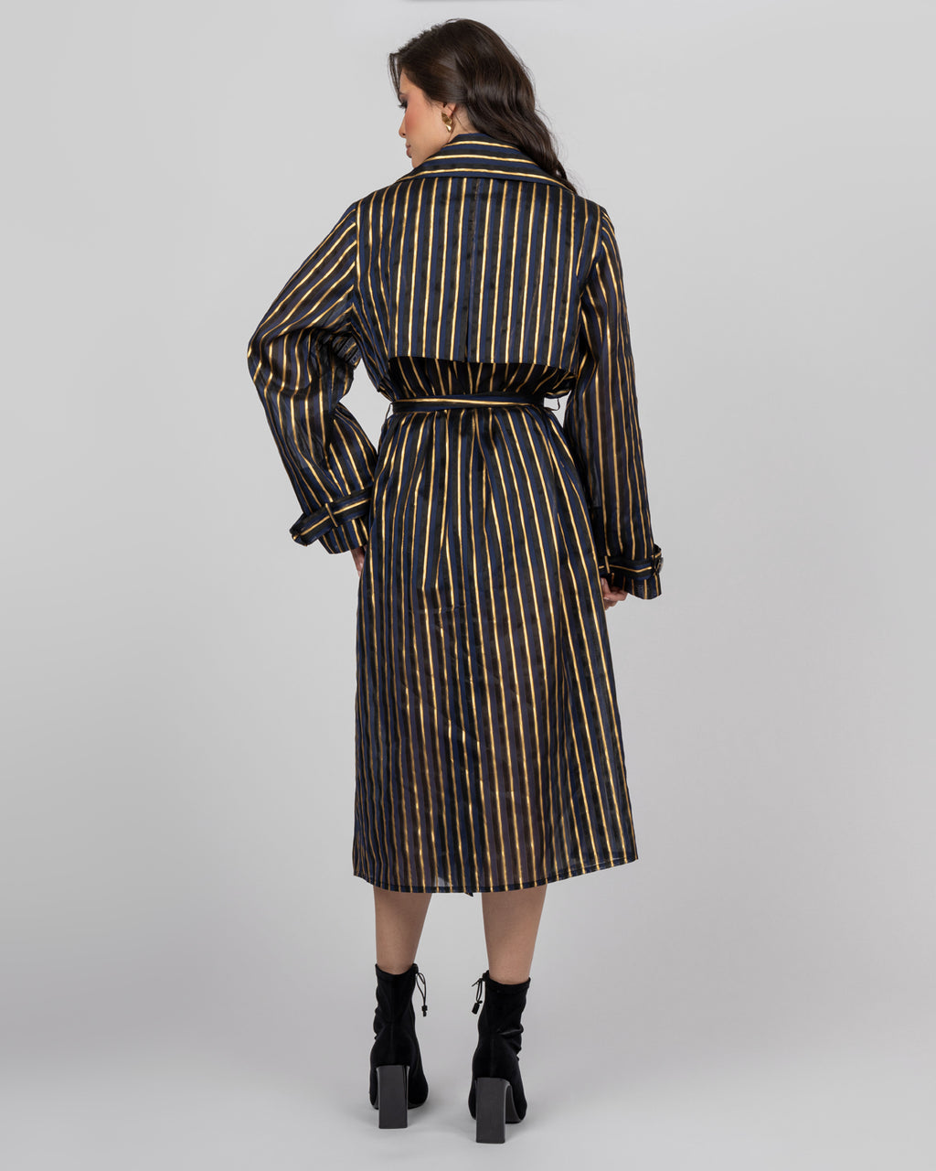Organza Trench Coat