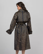 Organza Trench Coat