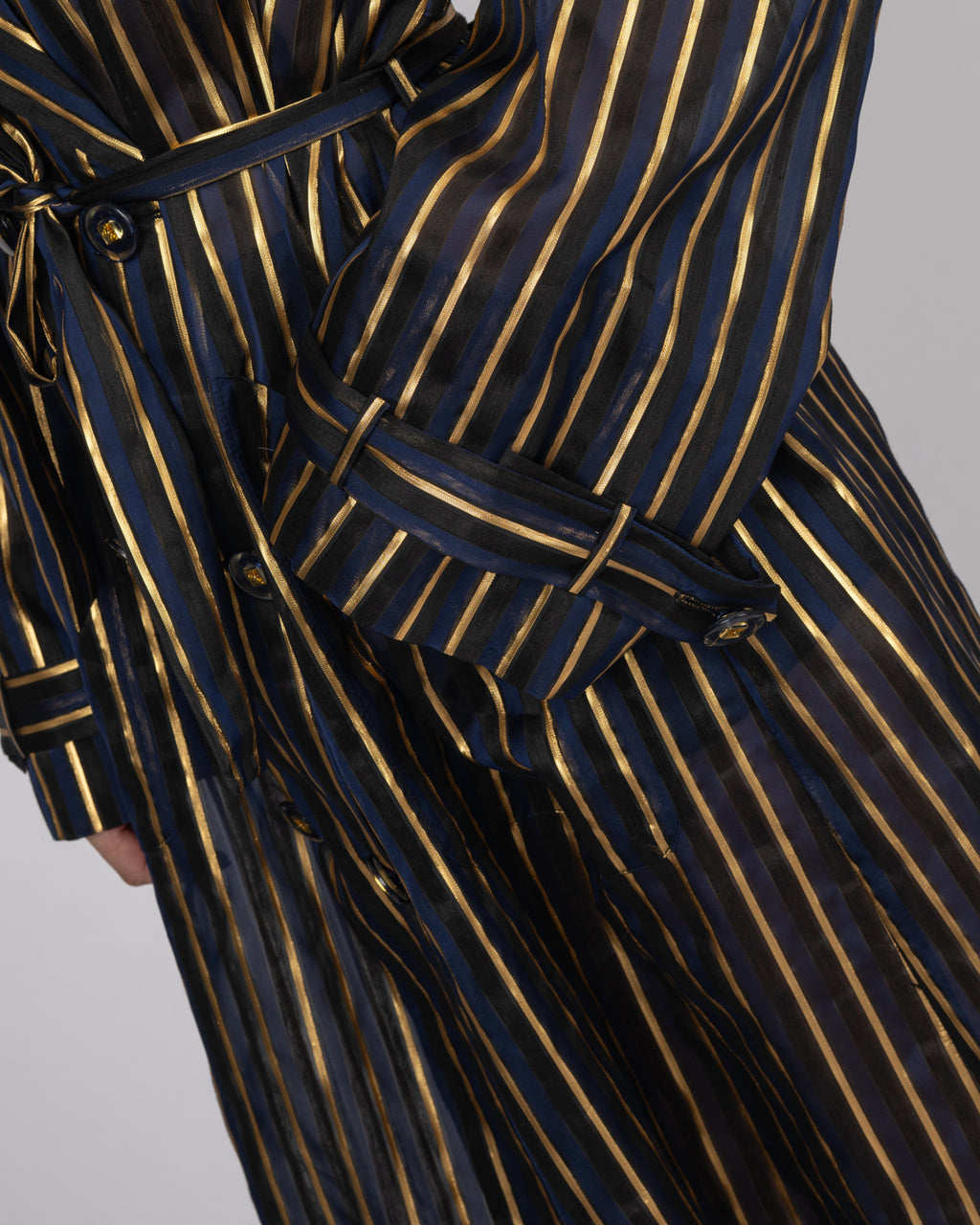 Organza Trench Coat
