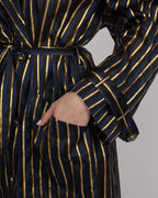 Organza Trench Coat