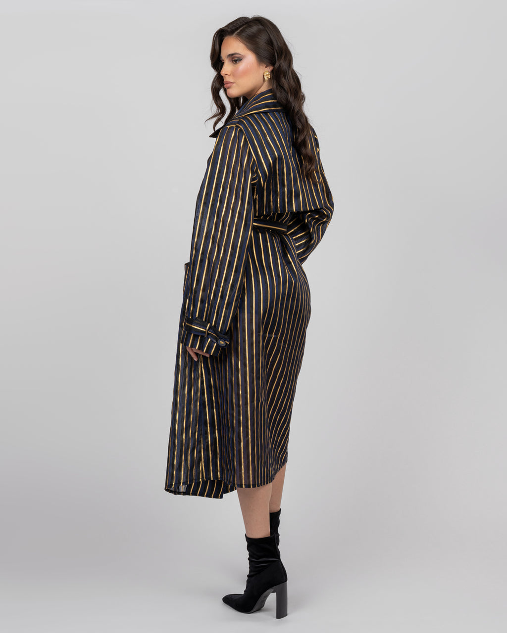 Organza Trench Coat