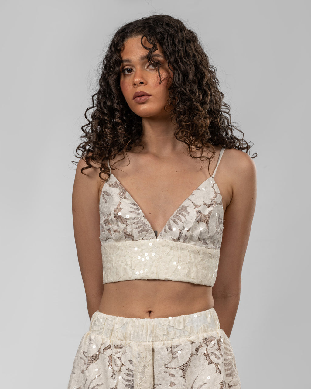 White Bralette
