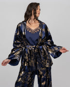 Silk Velvet Kimono