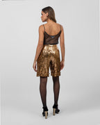 Gold shorts