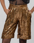 Gold shorts