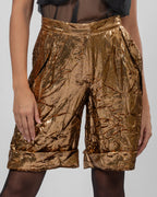 Gold shorts
