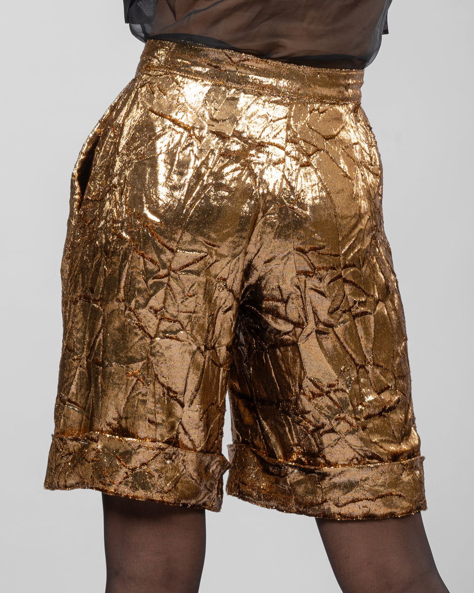 Gold shorts
