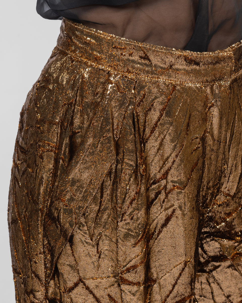 Gold shorts