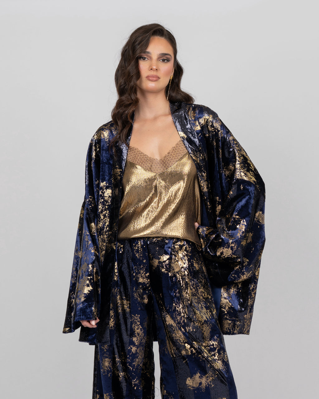 Silk Velvet Kimono