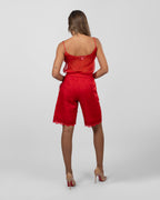 Red shorts
