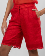 Red shorts