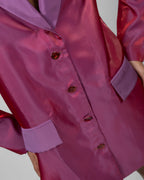 Purple Red mini dress