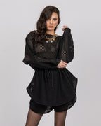Oversized Top & Balloon Shorts Set