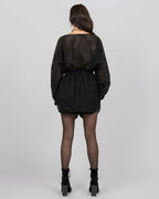 Oversized Top & Balloon Shorts Set