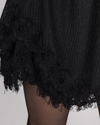 Oversized Top & Loose-Fit Shorts Set - Shimmery Tricot