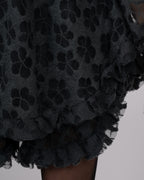 Oversized Top & Loose-Fit Shorts Set - Dark Petroleum Green Tricot
