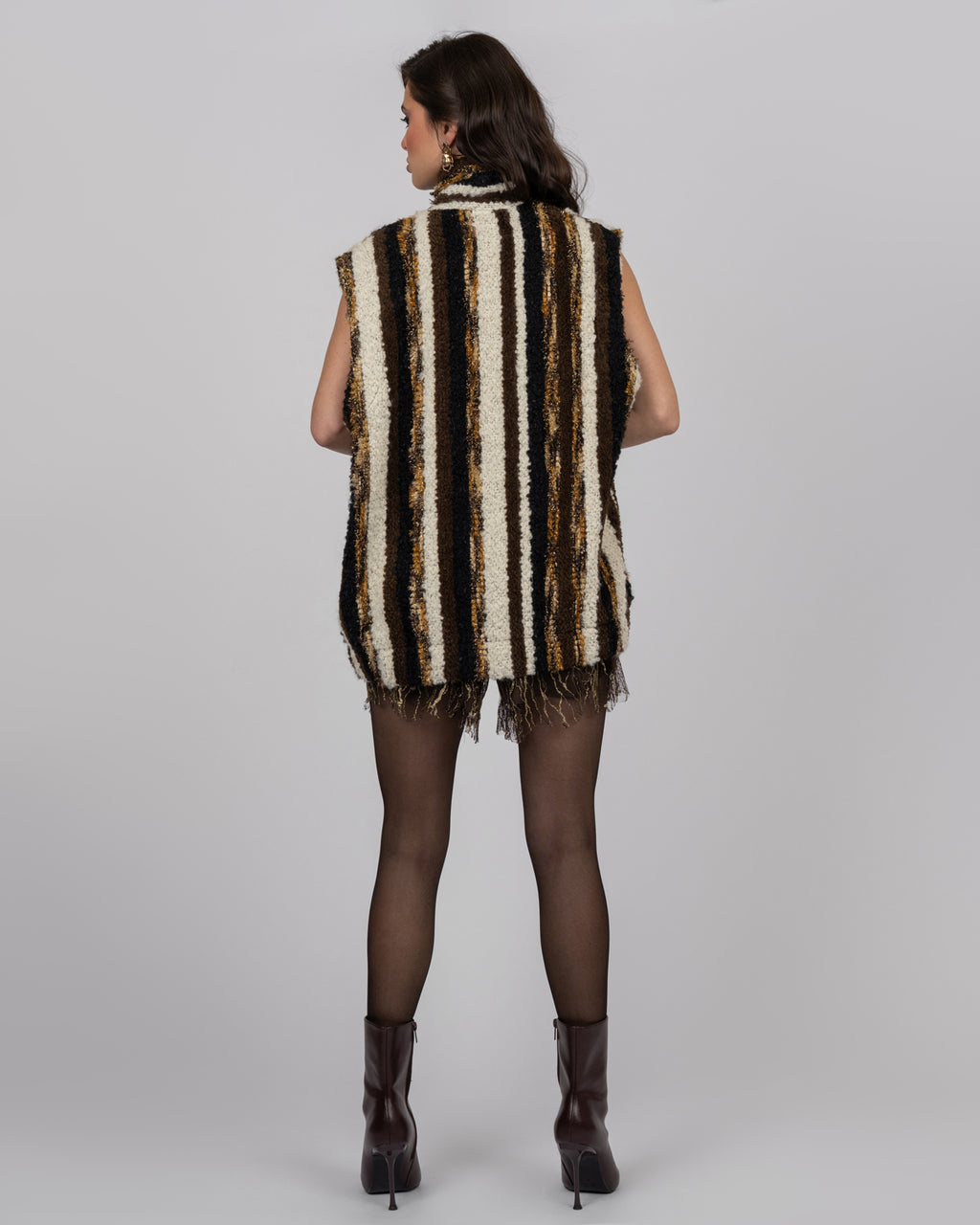 Luxury Tweed Vest
