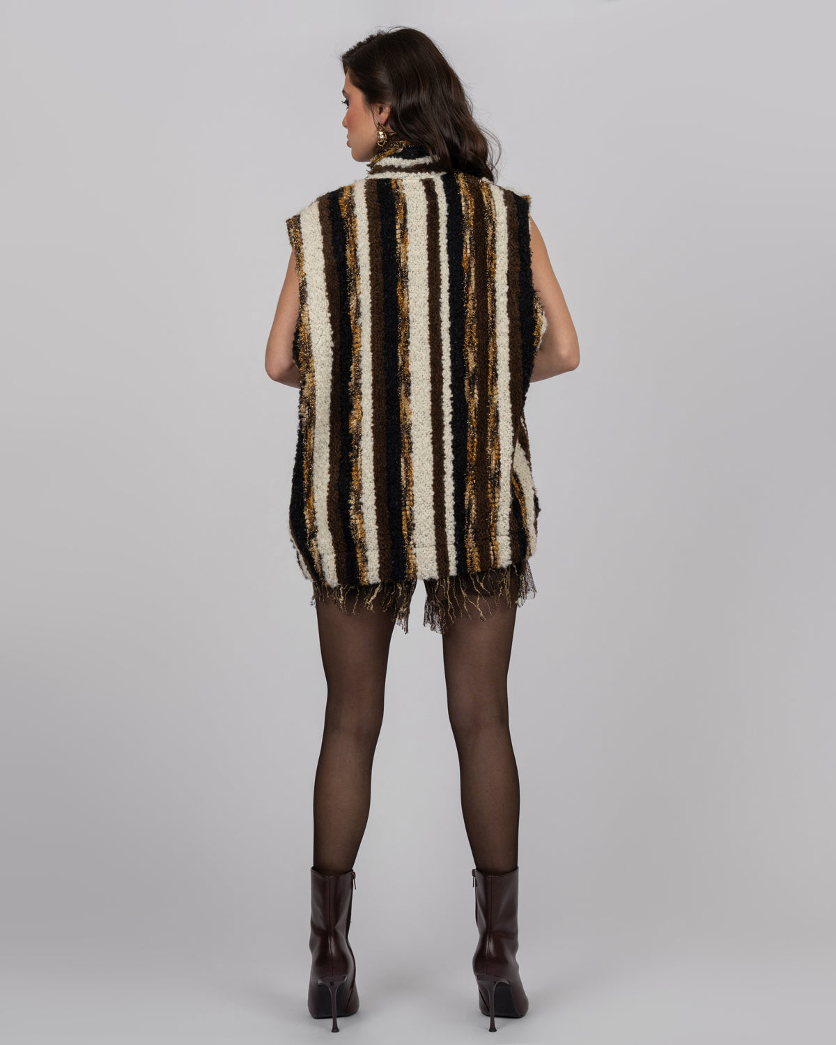 Luxury Tweed Vest