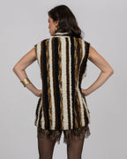 Luxury Tweed Vest