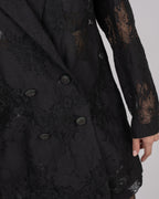 Black Lace Blazer