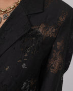 Black Lace Blazer